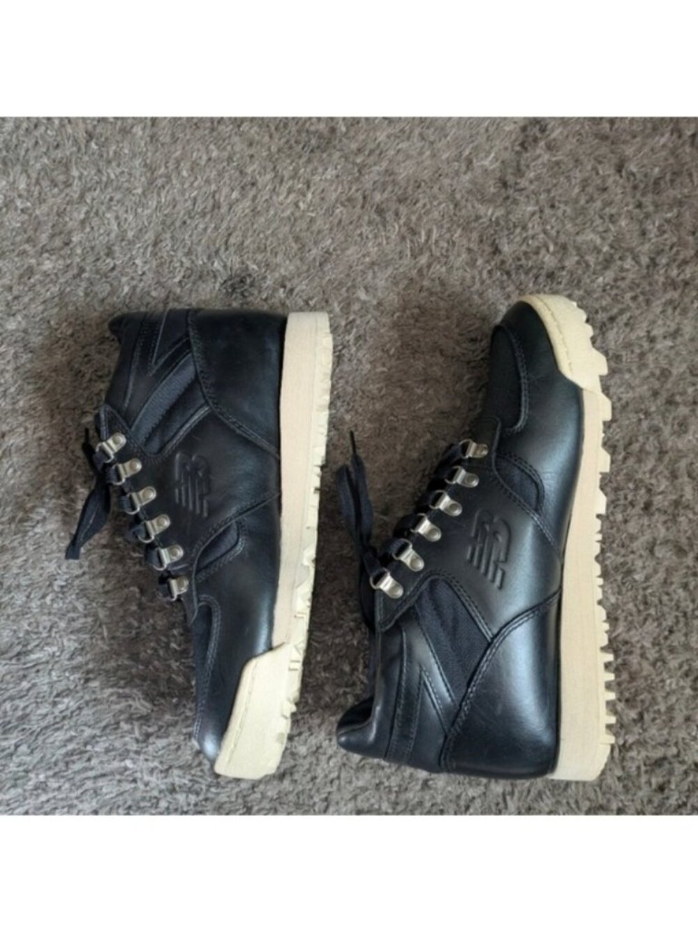 New Balance Rainier Men's Size 10 Black Macadamia Nut Hiking Shoes Vibram 052026 - Picture 8 of 9